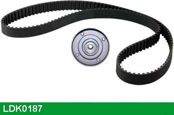 LUCAS LDK0187 - Комплект зубчатого ремня ГРМ www.autospares.lv