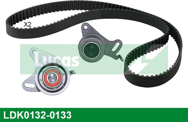 LUCAS LDK0132/0133 - Timing Belt Set www.autospares.lv