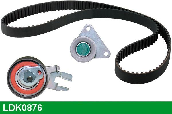 LUCAS LDK0876 - Комплект зубчатого ремня ГРМ www.autospares.lv