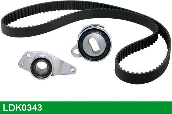 LUCAS LDK0343 - Комплект зубчатого ремня ГРМ www.autospares.lv