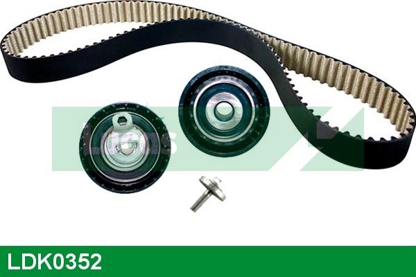 LUCAS LDK0352 - Комплект зубчатого ремня ГРМ www.autospares.lv