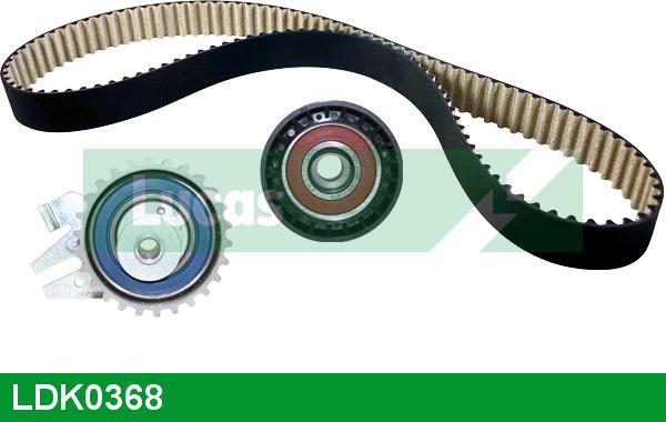 LUCAS LDK0368 - Timing Belt Set www.autospares.lv