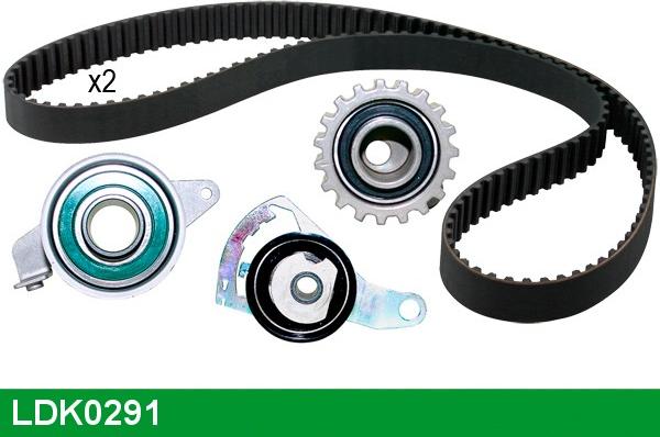 LUCAS LDK0291 - Timing Belt Set www.autospares.lv