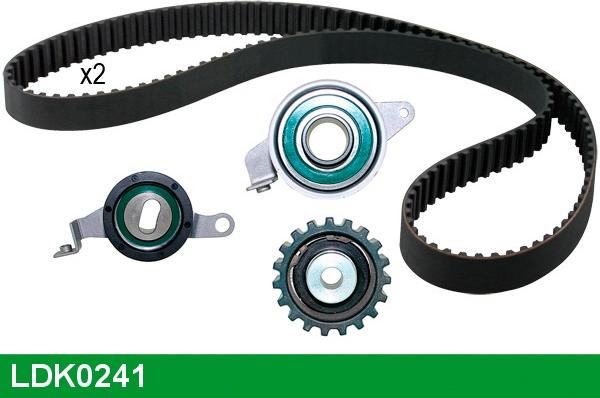 LUCAS LDK0241 - Timing Belt Set www.autospares.lv