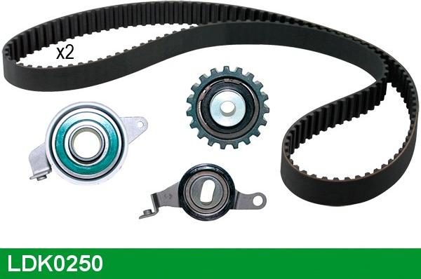 LUCAS LDK0250 - Timing Belt Set www.autospares.lv