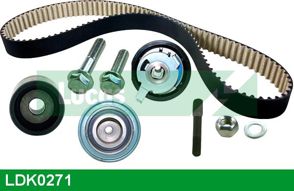 LUCAS LDK0271 - Timing Belt Set www.autospares.lv