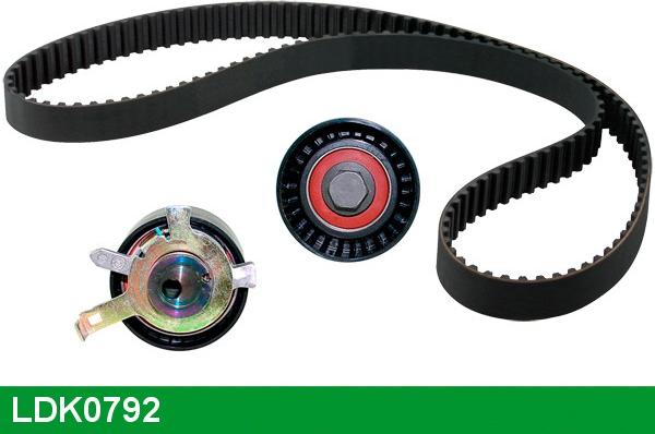 LUCAS LDK0792 - Комплект зубчатого ремня ГРМ www.autospares.lv