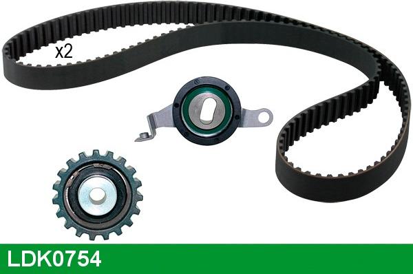 LUCAS LDK0754 - Timing Belt Set www.autospares.lv