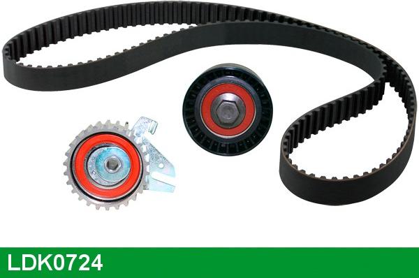 LUCAS LDK0724 - Комплект зубчатого ремня ГРМ www.autospares.lv