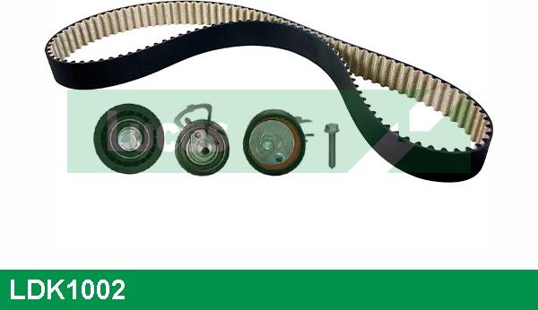 LUCAS LDK1002 - Комплект зубчатого ремня ГРМ www.autospares.lv