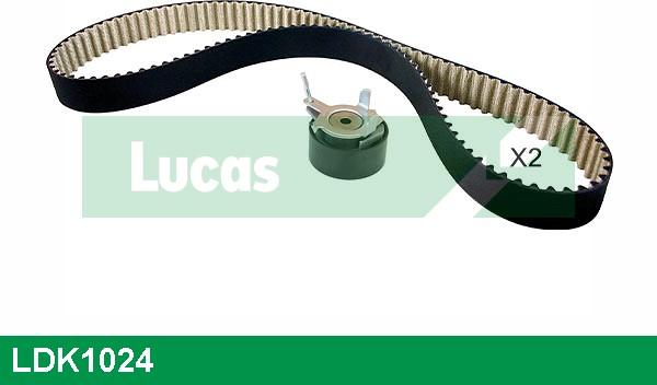 LUCAS LDK1024 - Zobsiksnas komplekts www.autospares.lv