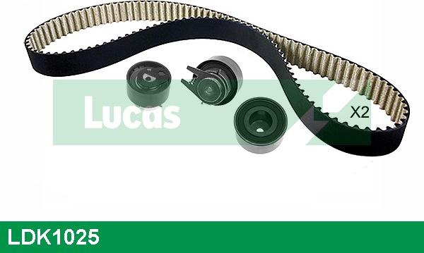 LUCAS LDK1025 - Zobsiksnas komplekts autospares.lv