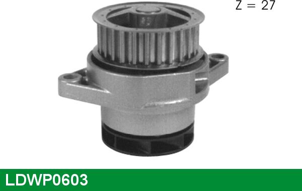 LUCAS LDWP0603 - Водяной насос www.autospares.lv