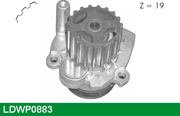 LUCAS LDWP0883 - Ūdenssūknis autospares.lv