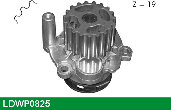 LUCAS LDWP0825 - Water Pump www.autospares.lv