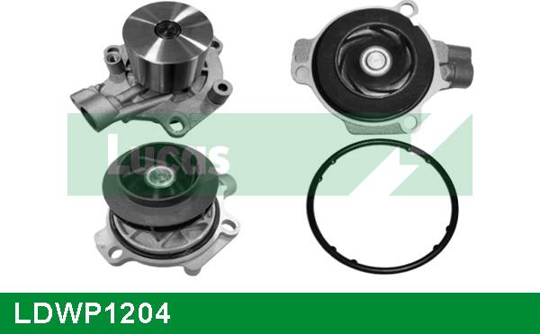 LUCAS LDWP1204 - Water Pump www.autospares.lv