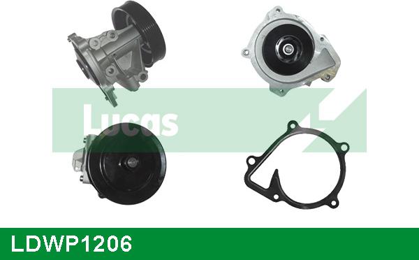 LUCAS LDWP1206 - Ūdenssūknis www.autospares.lv