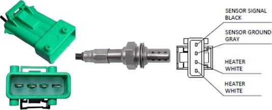 LUCAS LEB4061 - Lambda Sensor www.autospares.lv