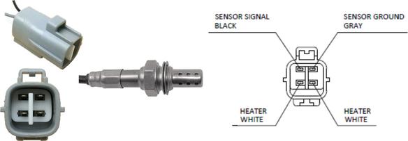 LUCAS LEB5593 - Lambda Sensor www.autospares.lv