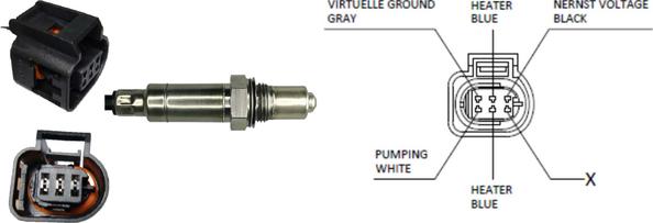 LUCAS LEB5554 - Lambda zonde autospares.lv