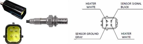 LUCAS LEB5451 - Lambda Sensor www.autospares.lv