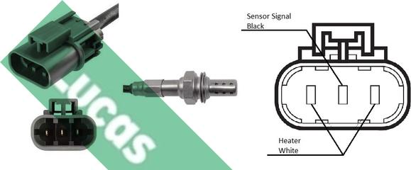 LUCAS LEB981 - Lambda zonde autospares.lv