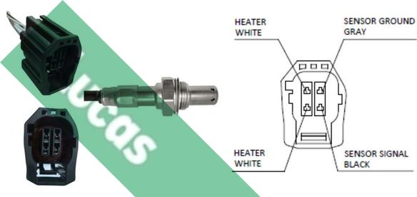 LUCAS LEB5392 - Lambda zonde www.autospares.lv