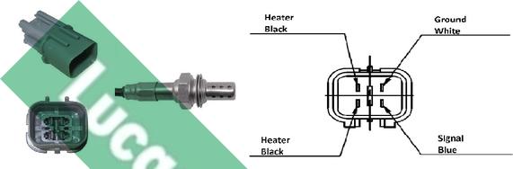 LUCAS LEB5255 - Lambda zonde www.autospares.lv