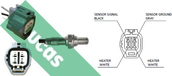 LUCAS LEB142 - Lambda zonde www.autospares.lv