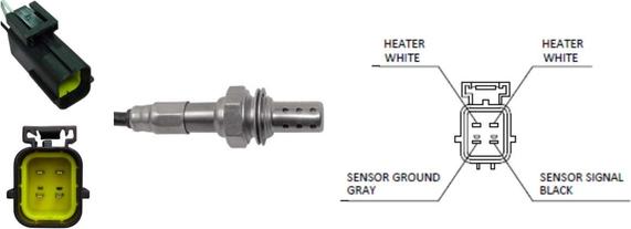 LUCAS LEB846 - Lambda zonde www.autospares.lv