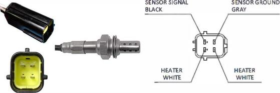 LUCAS LEB856 - Lambda Sensor www.autospares.lv