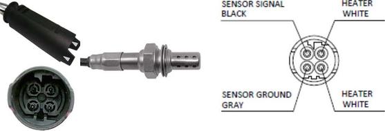 LUCAS LEB760 - Lambda Sensor www.autospares.lv