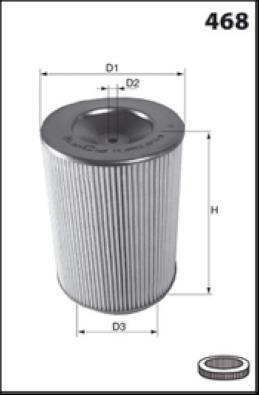 LUCAS LFAF334 - Air Filter, engine www.autospares.lv