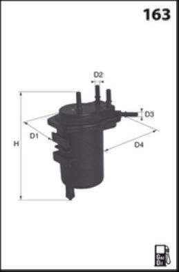 LUCAS LFDF114 - Fuel filter www.autospares.lv