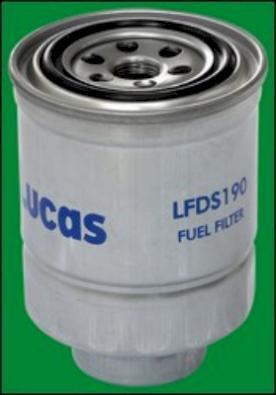 LUCAS LFDS190 - Топливный фильтр www.autospares.lv