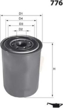 LUCAS LFOS149 - Oil Filter www.autospares.lv