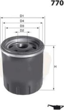 LUCAS LFOS153 - Oil Filter www.autospares.lv