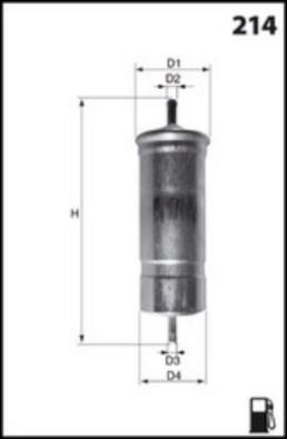 LUCAS LFPF013 - Degvielas filtrs www.autospares.lv