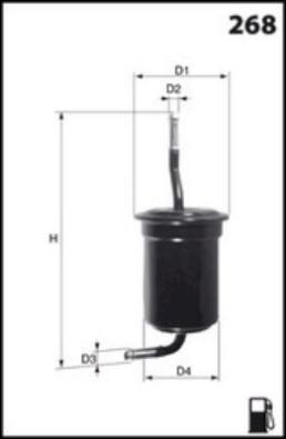 LUCAS LFPF033 - Топливный фильтр www.autospares.lv