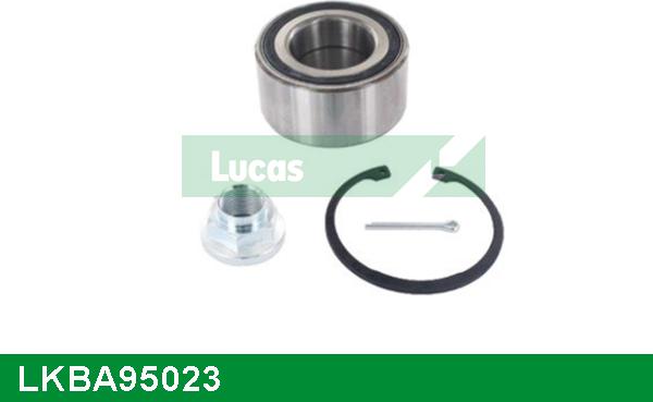 LUCAS LKBA95023 - Подшипник ступицы колеса, комплект www.autospares.lv