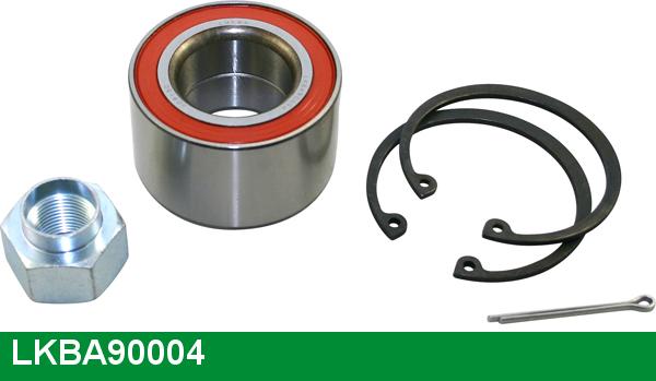 LUCAS LKBA90004 - Wheel hub, bearing Kit www.autospares.lv