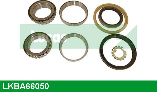 LUCAS LKBA66050 - Wheel hub, bearing Kit www.autospares.lv