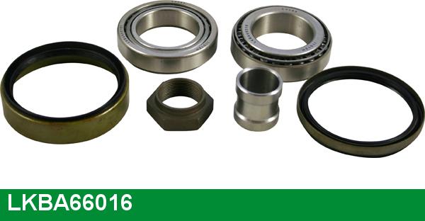 LUCAS LKBA66016 - Wheel hub, bearing Kit www.autospares.lv