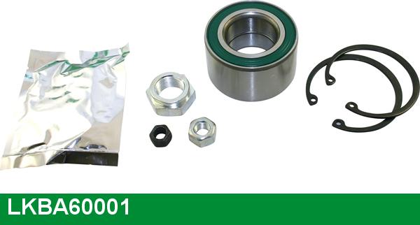 LUCAS LKBA60001 - Wheel hub, bearing Kit www.autospares.lv