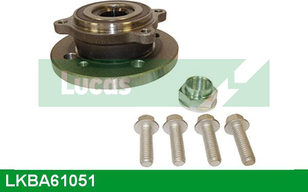 LUCAS LKBA61051 - Riteņa rumbas gultņa komplekts www.autospares.lv