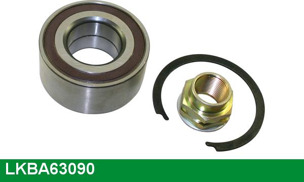 LUCAS LKBA63090 - Wheel hub, bearing Kit www.autospares.lv