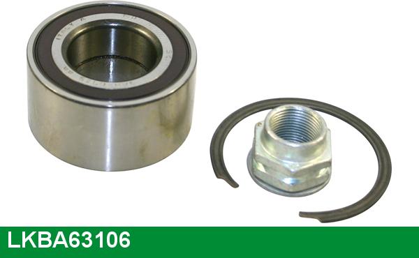 LUCAS LKBA63106 - Подшипник ступицы колеса, комплект www.autospares.lv