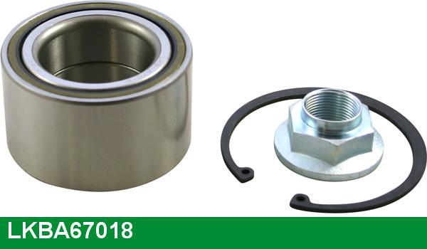 LUCAS LKBA67018 - Wheel hub, bearing Kit www.autospares.lv