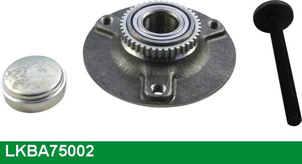 LUCAS LKBA75002 - Подшипник ступицы колеса, комплект www.autospares.lv