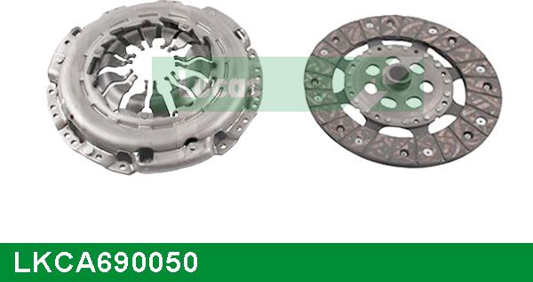 LUCAS LKCA690050 - Комплект сцепления www.autospares.lv